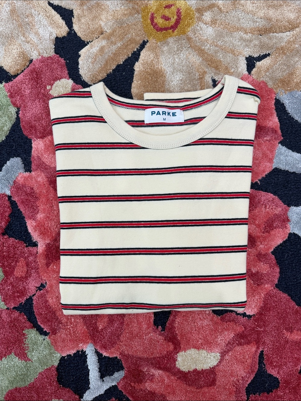 PARKE Firecracker Coastal Collection 2025 Long Sleeve Tee Size M NWT